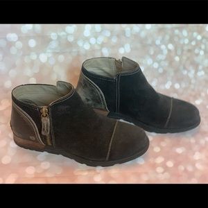 Sorel Black Flat Bootie